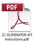 2C-ELIMINATOR-KIT Instructions